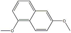 1,6-DIMETHOXYNAPTHALENE 结构式