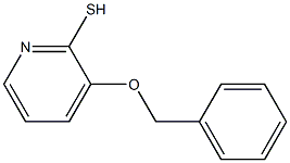 2-MERCAPTO-3-BENZYLOXYPYRIDINE Struktur