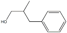 3-phenyl-2-methylpropyl alcohol Struktur
