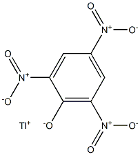 苦味酸鉈(I),,结构式