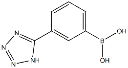 3-(tetrazol-5-yl)phenylboronic acid Structure