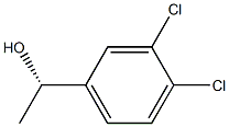 (1S)-1-(3,4-DICHLOROPHENYL)ETHANOL Struktur