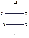 1,1,1-三氯乙烷 (2,2,2-D3) 结构式