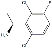 (1S)-1-(2,6-DICHLORO-3-FLUOROPHENYL)ETHANAMINE Struktur