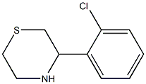 3-(2-CHLOROPHENYL)THIOMORPHOLINE, 95+% Structure