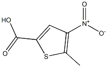 5-METHYL-4-NITROTHIOPHENE-2-CARBOXYLIC ACID Structure