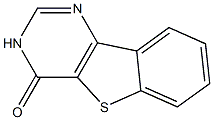 3H-BENZO[4,5]THIENO[3,2-D]PYRIMIDIN-4-ONE 94% Struktur