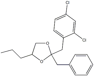 2,4-DICHLOROBENZYL-2-BENZYL-4-N-PROPYL-DIOXOLANE