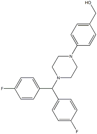 (4-{4-[BIS(4-FLUOROPHENYL)METHYL]PIPERAZIN-1-YL}PHENYL)METHANOL, 95+%