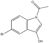1-ACETYL-5-BROMOINDOLE-3-OL 95% (HPLC) Structure