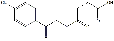 7-(4-CHLOROPHENYL)-4,7-DIOXOHEPTANOIC ACID Structure