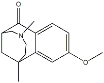 1,4-DIMETHYL-10-METHOXY-2,3,4,5,6,7-HEXAHYDRO-1,6-METHANO-1H-4-BENZAZONIN-7-ONE Structure
