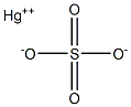 MERCURY(II) SULFATE - SOLUTION (SOLUTION III FOR COD - DETERMINATION) Structure