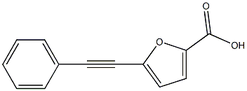 5-(PHENYLETHYNYL)-2-FUROIC ACID Struktur