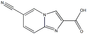 6-cyanoimidazo[1,2-a]pyridine-2-carboxylic acid Structure