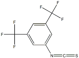 3,5-ditrifluoromethyl-(isothiocyanato)-benzene Structure