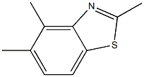 2,4,5-trimethylbenzothiazole Structure