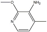 2-甲氧基-3-氨基-4-甲基吡啶,,结构式