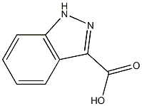 INDAZOLE-3-FORMIC ACID Struktur