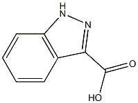 INDAZOLE-3-FORMIC ACID Structure