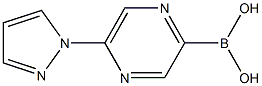 5-(1H-PYRAZOL-1-YL)PYRAZINE-2-BORONIC ACID