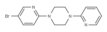 1-(5-BROMO-PYRIDIN-2-YL)-4-PYRIDIN-2-YL-PIPERAZINE Structure