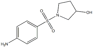 1-[(4-AMINOPHENYL)SULFONYL]PYRROLIDIN-3-OL Structure