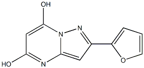 2-(2-FURYL)PYRAZOLO[1,5-A]PYRIMIDINE-5,7-DIOL Structure