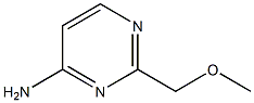 2-METHOXYMETHYL-PYRIMIDIN-4-YLAMINE Struktur