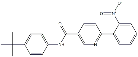 N-(4-TERT-BUTYLPHENYL)-6-(2-NITROPHENYL)NICOTINAMIDE