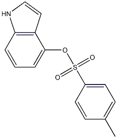 1H-indol-4-yl 4-methylbenzene-1-sulfonate Structure
