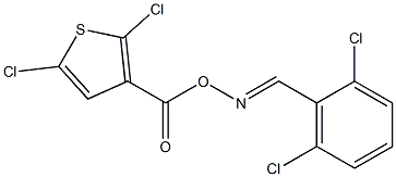 2,5-dichloro-3-[({[(2,6-dichlorophenyl)methylene]amino}oxy)carbonyl]thiophene