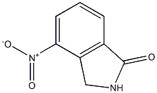 4-nitro-1-isoindolinone Structure