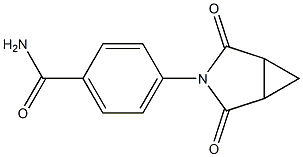 4-(2,4-dioxo-3-azabicyclo[3.1.0]hex-3-yl)benzenecarboxamide Structure
