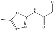 2-chloro-N-(5-methyl-1,3,4-oxadiazol-2-yl)acetamide|