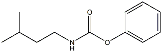 phenyl N-isopentylcarbamate Structure