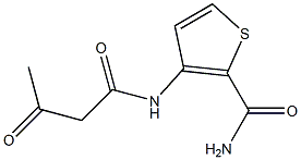 3-(acetoacetylamino)thiophene-2-carboxamide