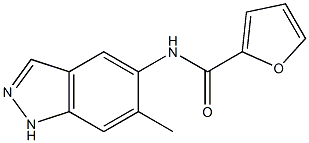 N-(6-methyl-1H-indazol-5-yl)-2-furamide Structure