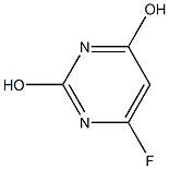 6-Fluoro-pyrimidine-2,4-diol Struktur