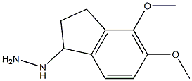  (4,5-dimethoxy-2,3-dihydro-1H-inden-1-yl)hydrazine