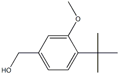 (4-tert-butyl-3-methoxyphenyl)methanol Structure