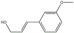 (E)-3-(3-methoxyphenyl)prop-2-en-1-ol Structure