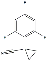 1-(2,4,6-trifluorophenyl)cyclopropanecarbonitrile|