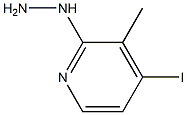 1-(4-iodo-3-methylpyridin-2-yl)hydrazine Struktur