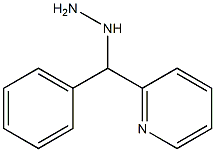 1-(phenyl(pyridin-2-yl)methyl)hydrazine Structure