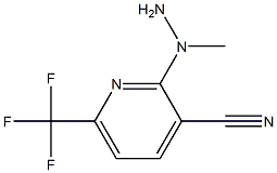 2-(1-methylhydrazinyl)-6-(trifluoromethyl)pyridine-3-carbonitrile