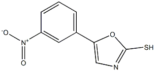 5-(3-NITROPHENYL)-1,3-OXAZOLE-2-THIOL Structure