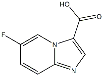 6-fluoroimidazo[1,2-a]pyridine-3-carboxylic acid Structure