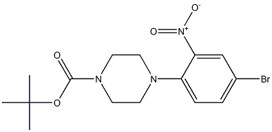 tert-butyl 4-(4-bromo-2-nitrophenyl)piperazine-1-carboxylate