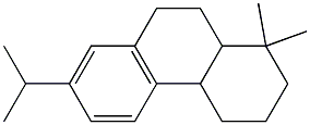 1,1-dimethyl-7-propan-2-yl-3,4,4a,9,10,10a-hexahydro-2H-phenanthrene 结构式